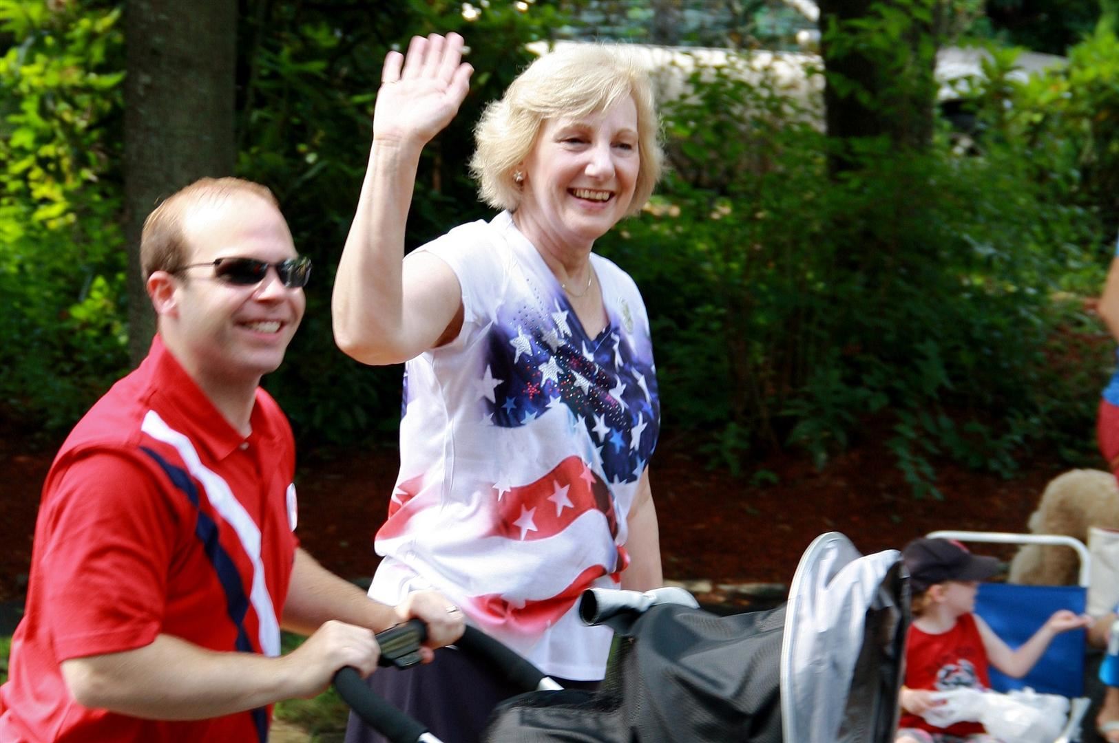 Town Clerk Eileen McCracken and Sewer Commissioner